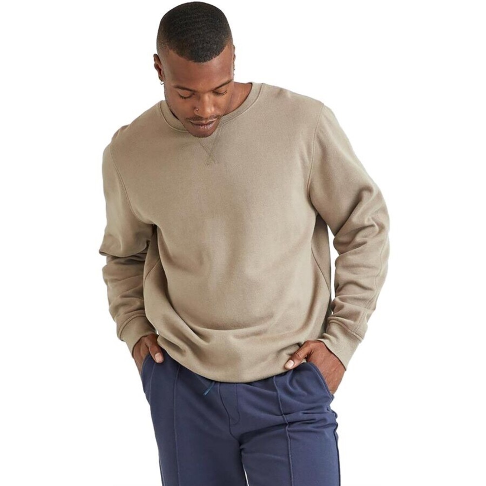 Old Navy Neutral Tan Crew Neck Sweatshirt